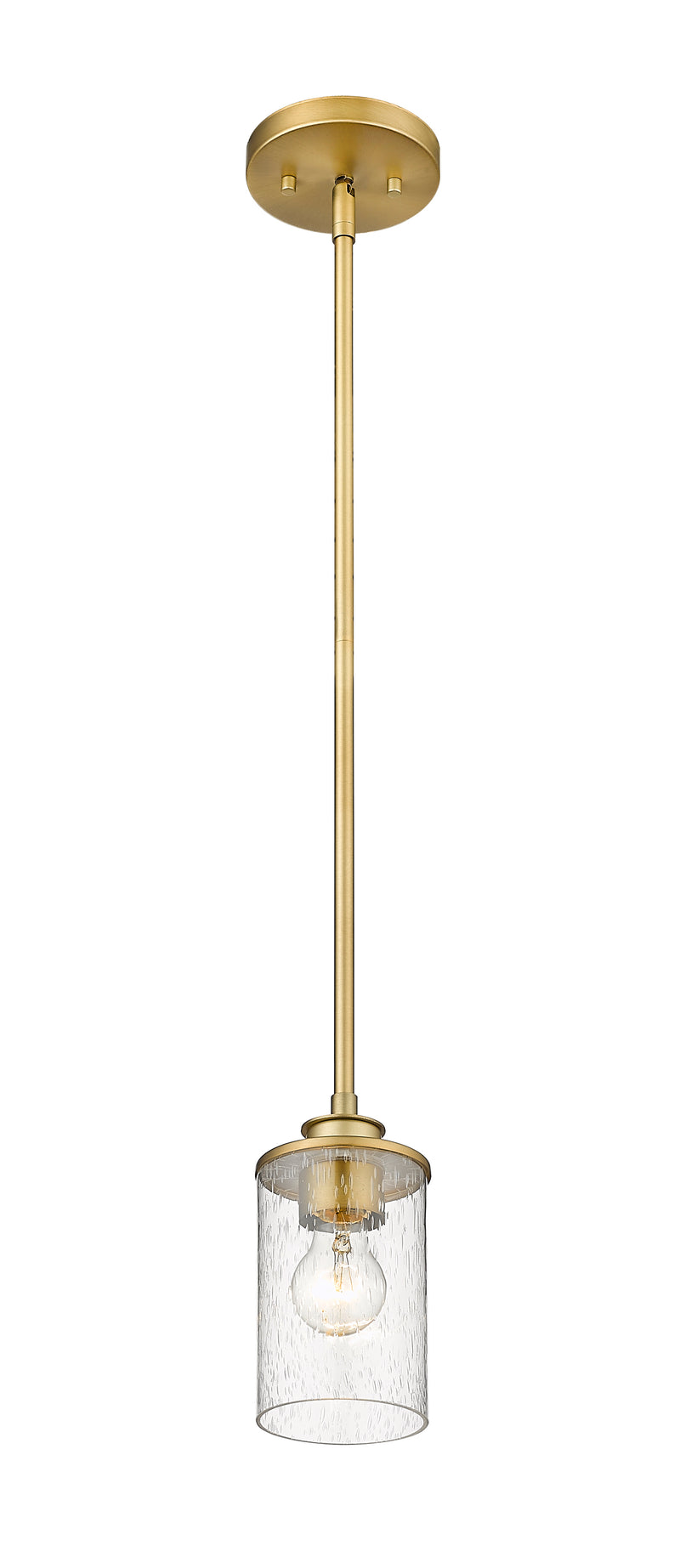 Beckett 1 Light 5.25" Pendant in Olde Brass