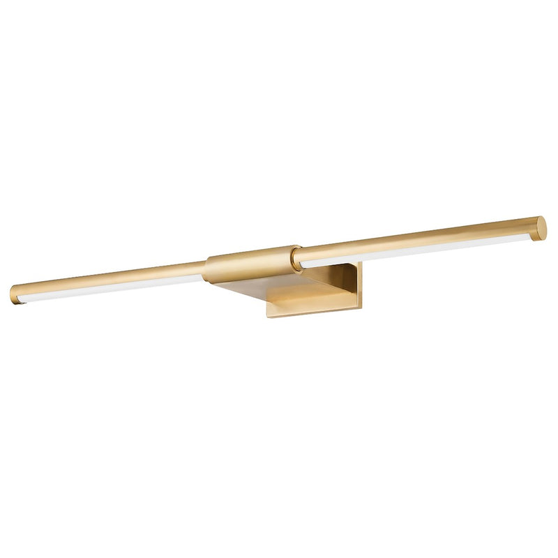 Jerome 30" Picture Light in Aged Brass