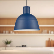 Irving 16" Pendant in Indigo Blue