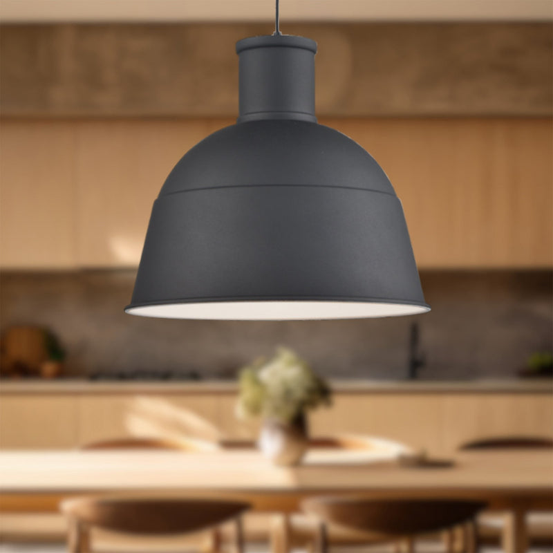 Irving 22" Pendant in Black