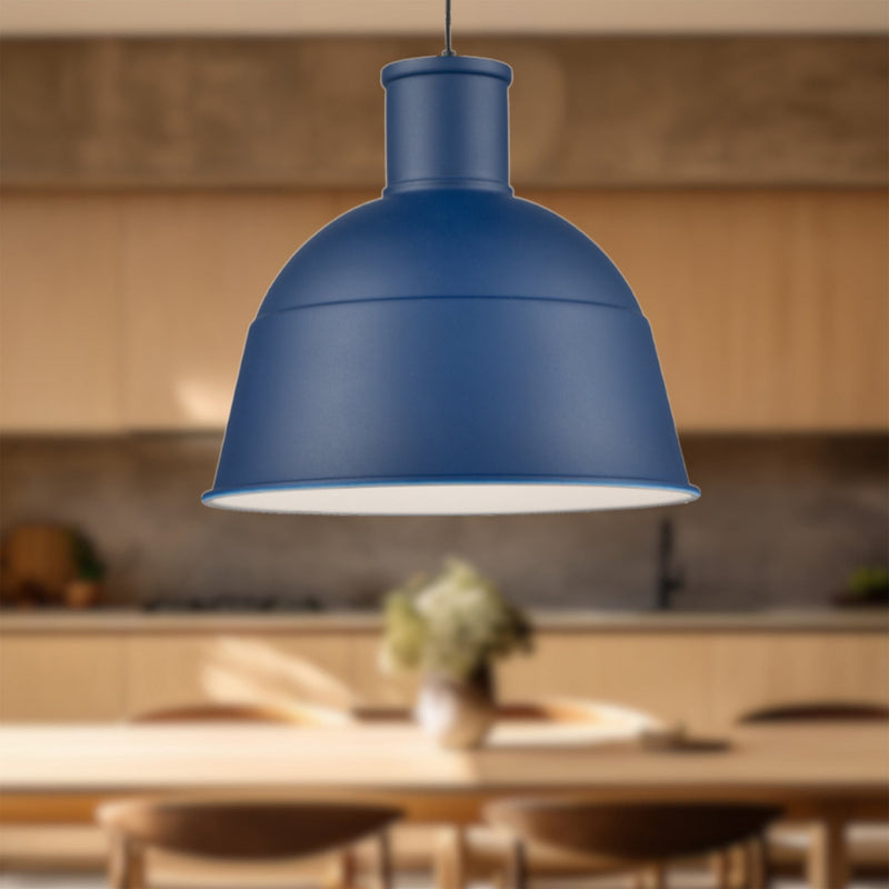 Irving 22" Pendant in Indigo Blue