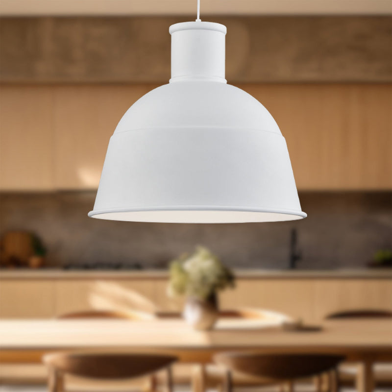 Irving 22" Pendant in White