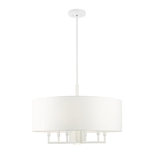 Meridian 7-Light Chandelier in White