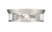 Clarion 4 Light 20.75" Flush Mount in Brushed Nickel