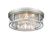 Clarion 4 Light 20.75" Flush Mount in Brushed Nickel