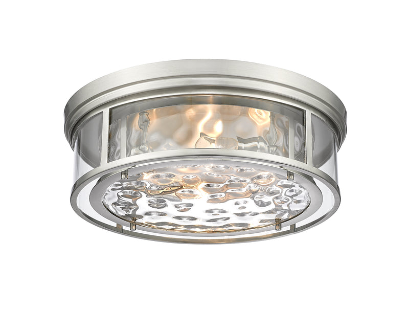 Clarion 4 Light 20.75" Flush Mount in Brushed Nickel