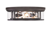 Clarion 4 Light 20.75" Flush Mount in Bronze