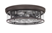 Clarion 4 Light 20.75" Flush Mount in Bronze