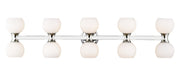 Artemis 10 Light 45" Vanity in Chrome