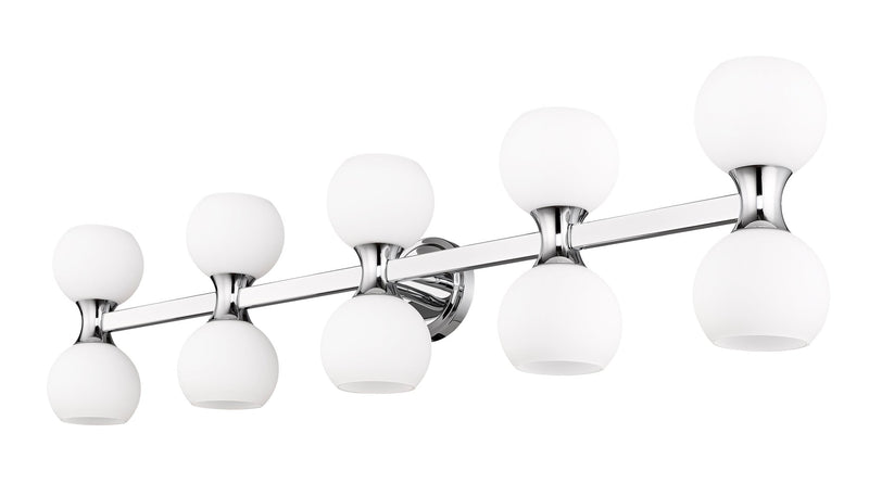 Artemis 10 Light 45" Vanity in Chrome