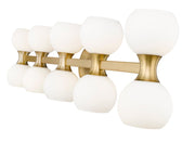 Artemis 10 Light 45" Vanity in Modern Gold
