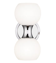 Artemis 2 Light 5" Wall Sconce in Chrome