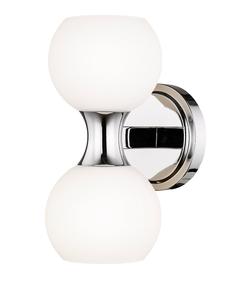 Artemis 2 Light 5" Wall Sconce in Chrome