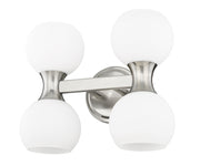 Artemis 4 Light 13" Vanity in Brushed Nickel