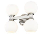 Artemis 4 Light 13" Vanity in Brushed Nickel