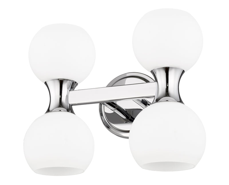 Artemis 4 Light 13" Vanity in Chrome