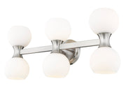 Artemis 6 Light 25" Vanity in Brushed Nickel