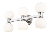 Artemis 6 Light 25" Vanity in Chrome