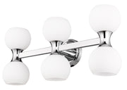 Artemis 6 Light 25" Vanity in Chrome