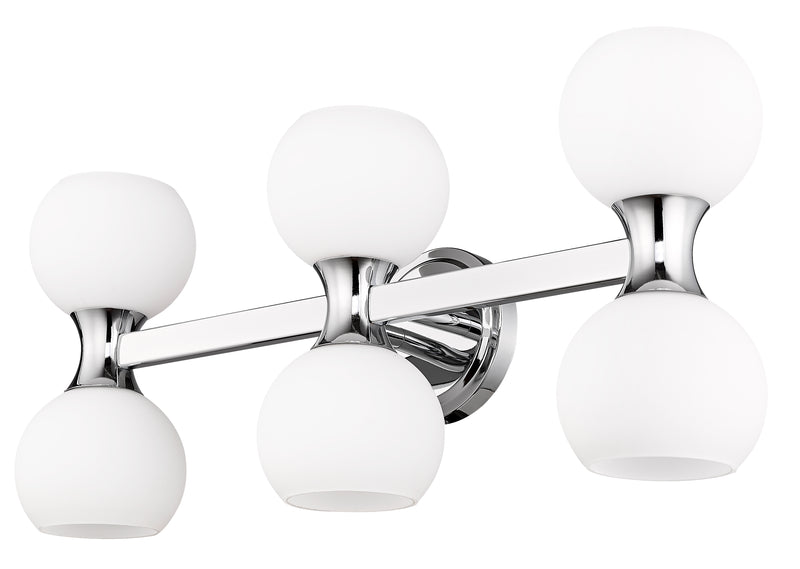 Artemis 6 Light 25" Vanity in Chrome