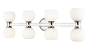 Artemis 8 Light 35" Vanity in Chrome