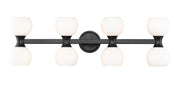 Artemis 8 Light 35" Vanity in Matte Black