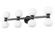 Artemis 8 Light 35" Vanity in Matte Black