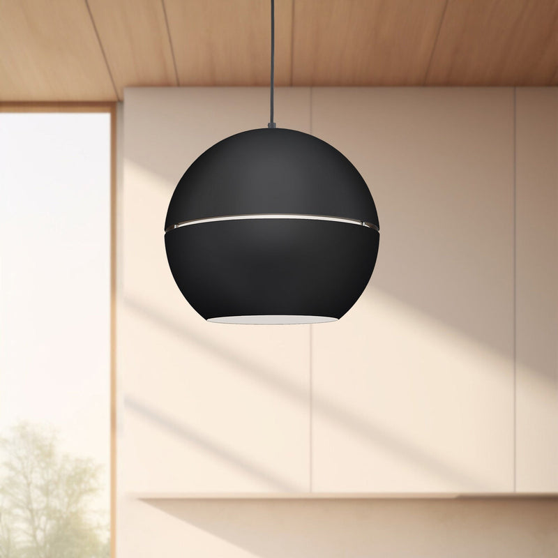 Lucas 16" Pendant in Black