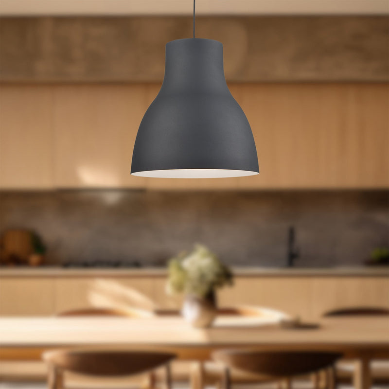 Cradle 24" Pendant in Black