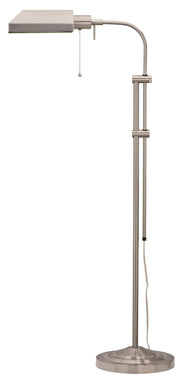 Pharmacy 1-Light Floor Lamp in Brushed Steel - Lamps Expo