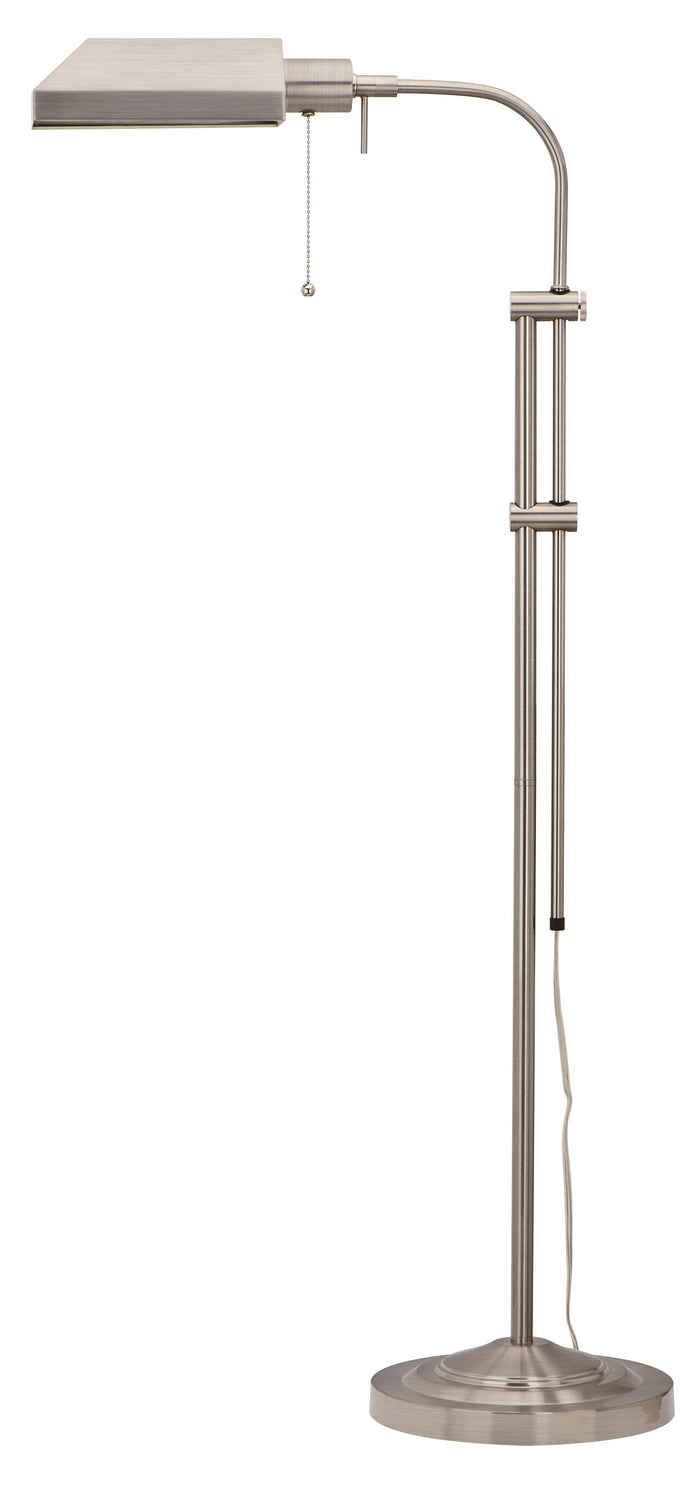 Pharmacy 1-Light Floor Lamp in Brushed Steel - Lamps Expo