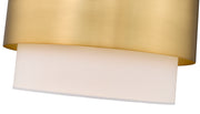 Counterpoint 1 Light 12" Pendant in Modern Gold