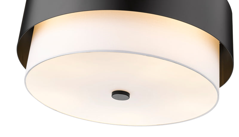 Counterpoint 5 Light 24" Pendant in Matte Black