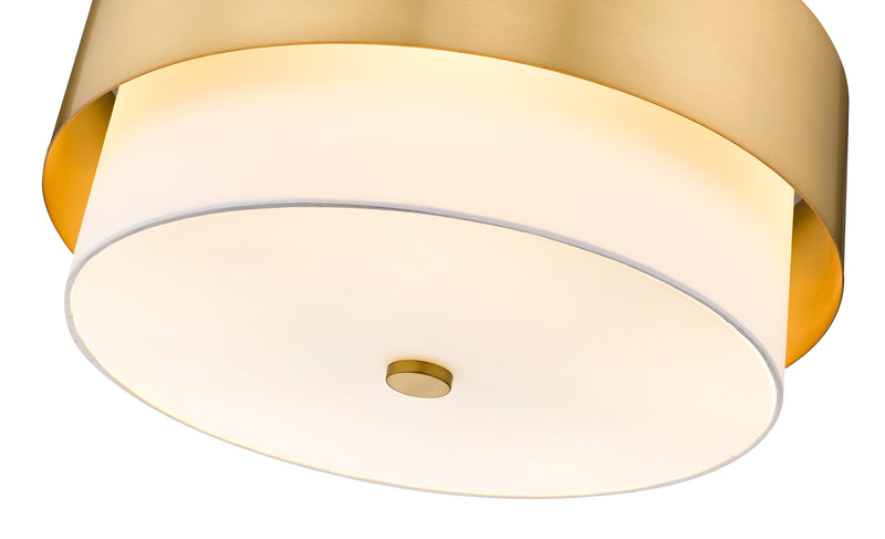 Counterpoint 5 Light 24" Pendant in Modern Gold
