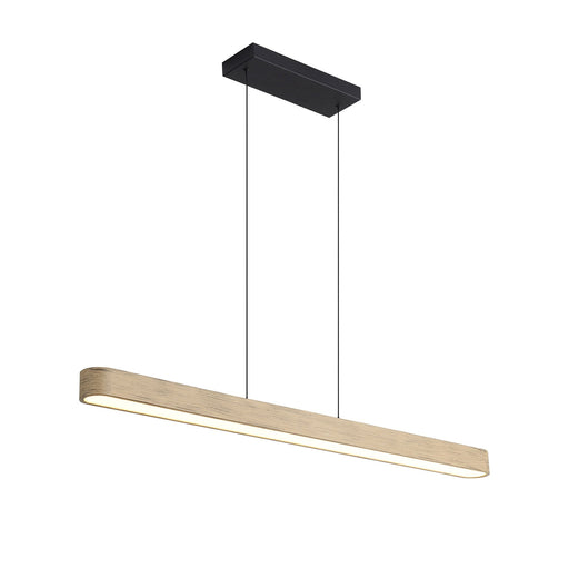 Silva Linear Pendant in Driftwood