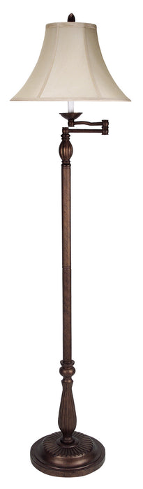 Uni-Pack One Light Floor Lamp In Antique Rust