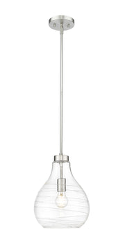 Bon Air 1 Light 10" Pendant in Brushed Nickel