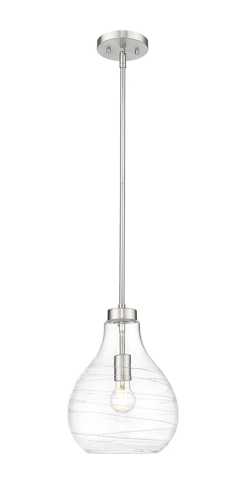 Bon Air 1 Light 10" Pendant in Brushed Nickel