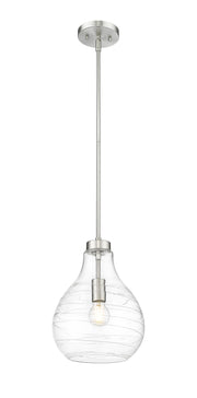 Bon Air 1 Light 10" Pendant in Brushed Nickel