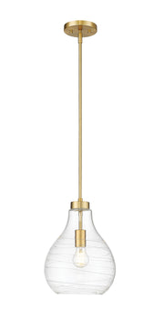 Bon Air 1 Light 10" Pendant in Modern Gold