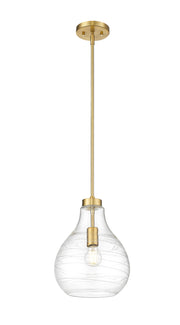 Bon Air 1 Light 10" Pendant in Modern Gold