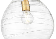 Bon Air 1 Light 10" Pendant in Modern Gold