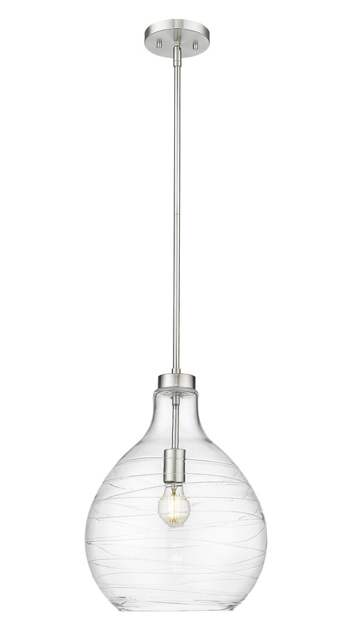 Bon Air 1 Light 13" Pendant in Brushed Nickel