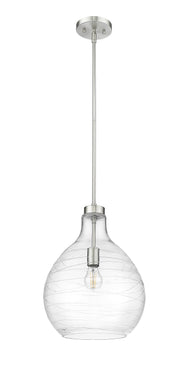 Bon Air 1 Light 13" Pendant in Brushed Nickel