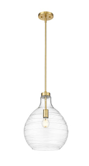 Bon Air 1 Light 13" Pendant in Modern Gold