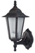 Alexander 1-Light Wall Lantern in Rust with Frosted Glass