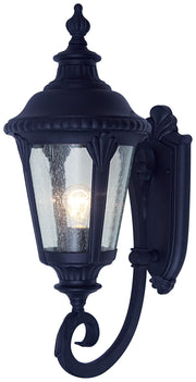 Commons 19.5" Outdoor Wall Lantern in Black