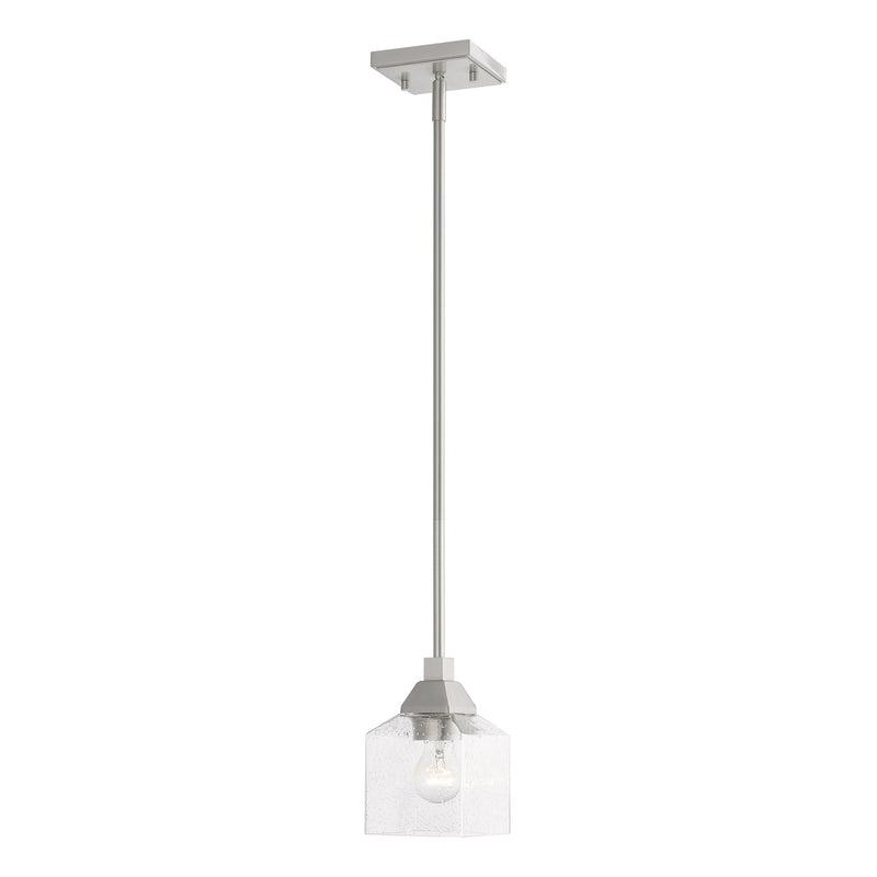 Aragon Mini Pendant in Brushed Nickel