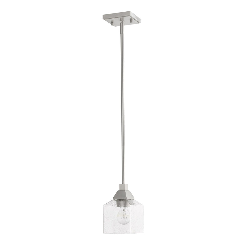 Aragon Mini Pendant in Brushed Nickel