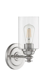 Dardyn 1 Light 6.5" Wall Sconce in Brushed Polished Nickel